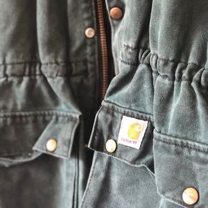 Vintage Heavyweight Grn Carhartt Coat Jacket